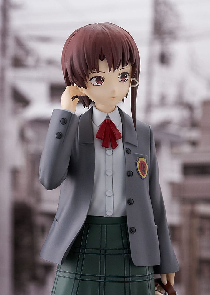 Experiments Serial Lain Pop Up Parade PVC Statue Lain Iwakura L Size 23 cm
